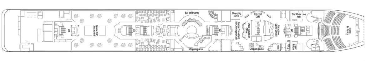 MSC Cruises MSC Armonia Deck 5 Rubino.png
